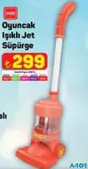 MGS OYUNCAK IŞIKLI JET SÜPÜRGE